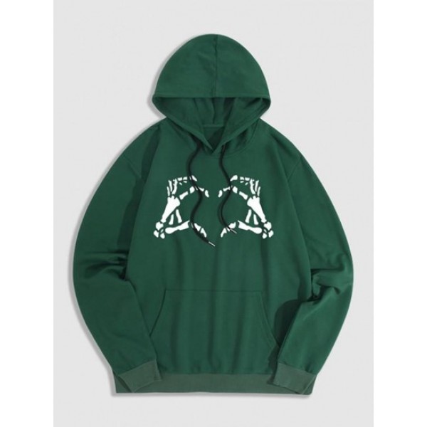 Halloween Heart Shape Skeleton Hands Pat... Halloween Heart Shape Skeleton Hands Pat...