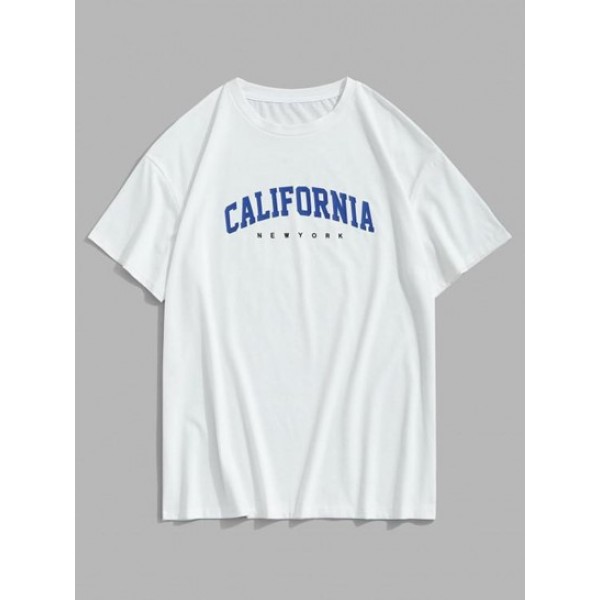 Short Sleeves CALIFORNIA Printed Tee Short Sleeves CALIFORNIA Printed Tee