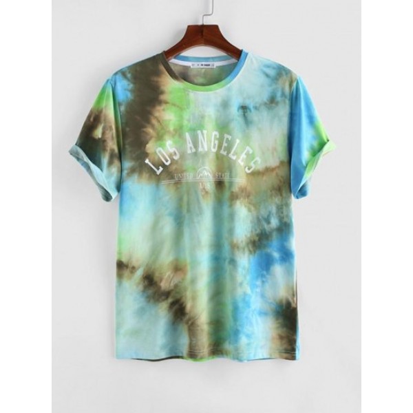 Los Angeles Graphic Tie Dye T Shirt Los Angeles Graphic Tie Dye T Shirt