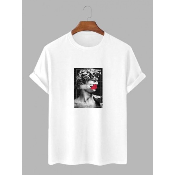 Plaster Statue Print Renaissance T-shirt Plaster Statue Print Renaissance T-shirt