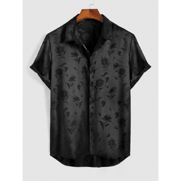 Jacquard Slick Short Sleeve Shirt Jacquard Slick Short Sleeve Shirt