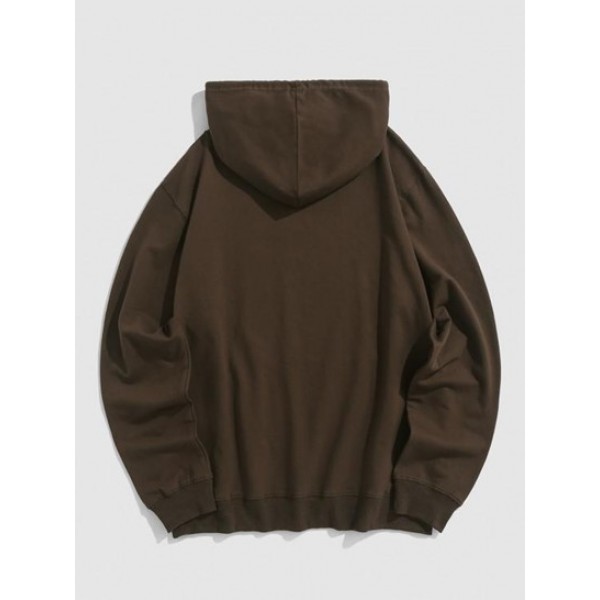 Butterfly Pattern Pullover Hoodie Butterfly Pattern Pullover Hoodie