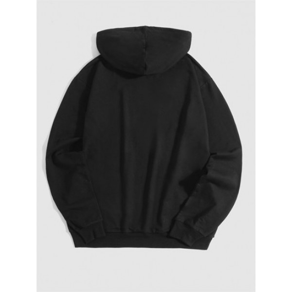 Letter FLORIDA Pattern Drawstring Hoodie Letter FLORIDA Pattern Drawstring Hoodie