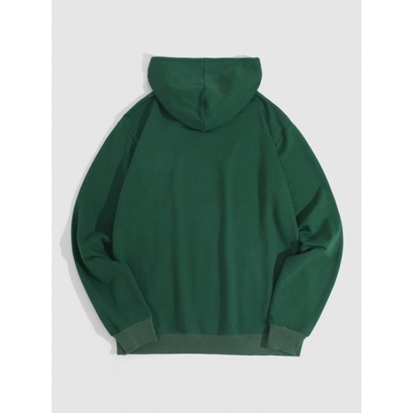 Halloween Heart Shape Skeleton Hands Pattern Pullover Hoodie Halloween Heart Shape Skeleton Hands Pattern Pullover Hoodie