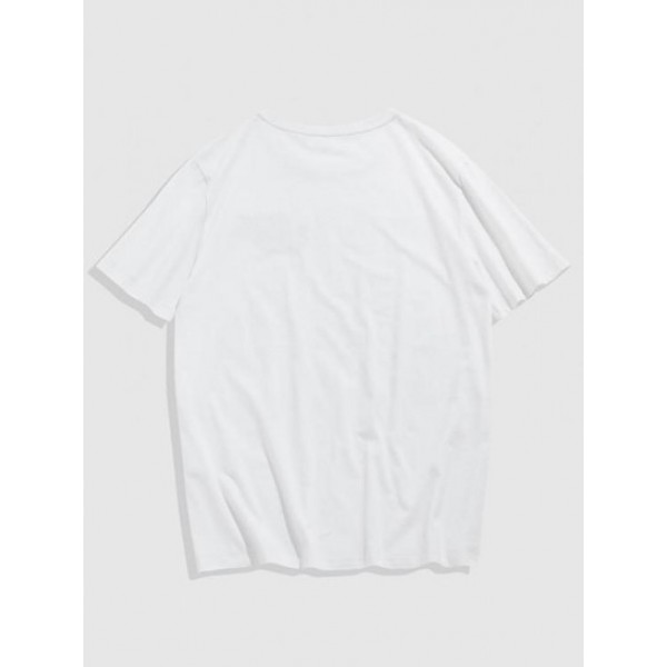 Heart Arrow Letter Embroidered Basic T-shirt Heart Arrow Letter Embroidered Basic T-shirt
