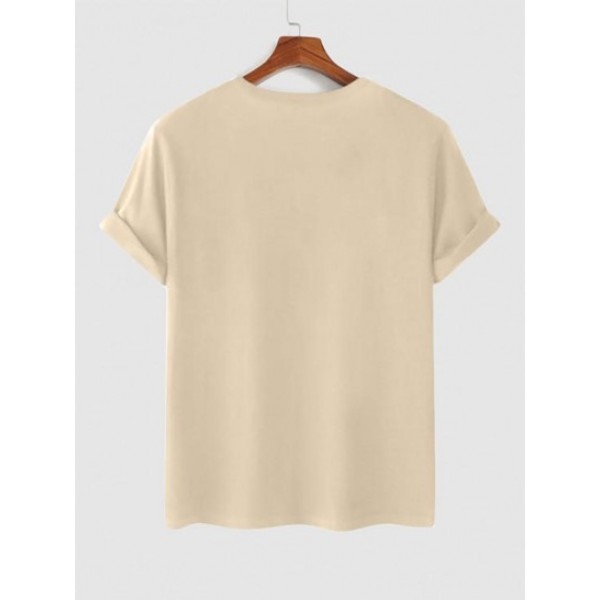 Wisdom Words Printed Casual T-shirt Wisdom Words Printed Casual T-shirt