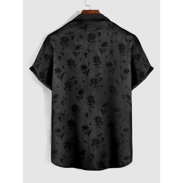 Jacquard Slick Short Sleeve Shirt Jacquard Slick Short Sleeve Shirt