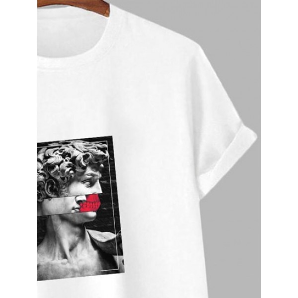 Plaster Statue Print Renaissance T-shirt Plaster Statue Print Renaissance T-shirt