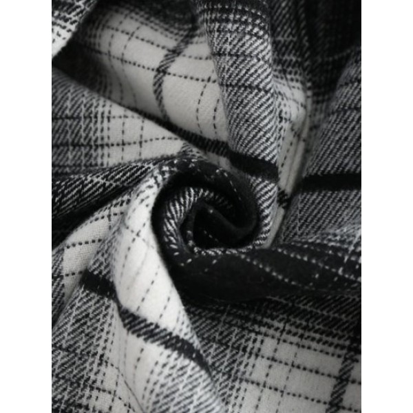 Check Front Pocket Shacket Check Front Pocket Shacket