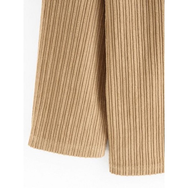 Button Fly Tailored Collar Corduroy Shacket Button Fly Tailored Collar Corduroy Shacket