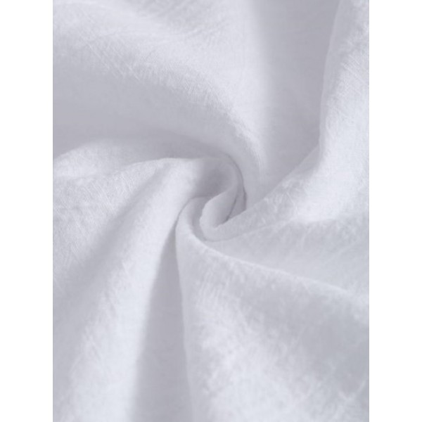 Button Loop Solid Henley Shirt Button Loop Solid Henley Shirt